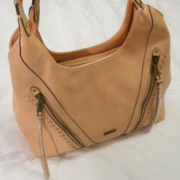 ROSETTI FAUX LEATHER EMBELLISHED HOBO SYLE HANDBAG/SHOULDER BAG - Picture 4 of 16